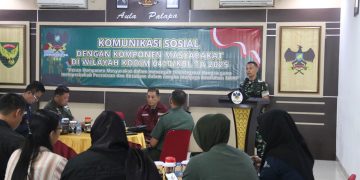 Kodim 0410/KBL Gelar Coffe Morning Bersama Insan Pers