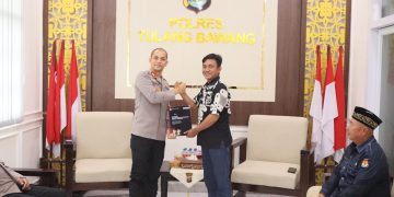 AKBP Yuliansyah Sampaikan Ini Saat Menerima Audensi Rombongan KPUD Tulang Bawang di Presisi Lounge