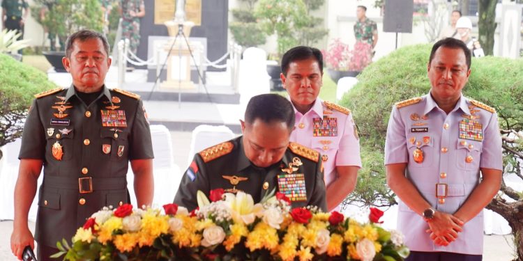 Panglima TNI Jenderal TNI Agus Subiyanto Resmikan Gedung Grha Wiyata Yuddha Seskoad