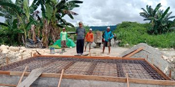 Wakil Bupati Keerom Tinjau Pembangunan Jembatan Lahan Produksi di Kampung Arsopura