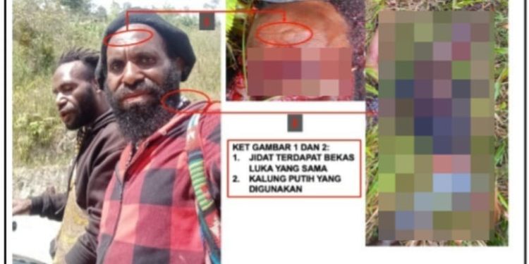 Prajurit TNI Lumpuhkan Tokoh OPM Enos Tipagau