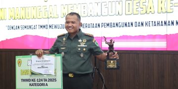 Ukir Prestasi, Kodim 1710/Mimika Raih 2 Kategori Juara Lomba TMMD ke 124 TA 2025
