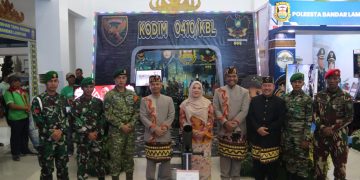 Letkol Arm Roni Hermawan, S.H., M.M., hadir Sebagai Salah Satu Tamu Kehormatan dalam Acara Pembukaan Bandar Lampung Expo