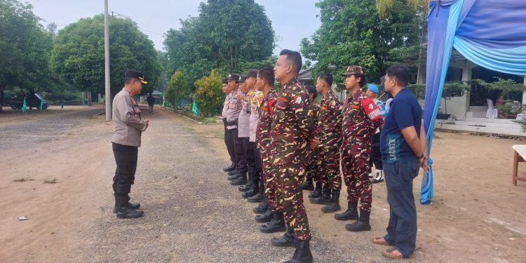 Polsek TBT Laksanakan Pengamanan Acara Konferensi IV PC Muslimat NU di Pondok Pesantren Darurrohman Tiyuh Mulya Kencana