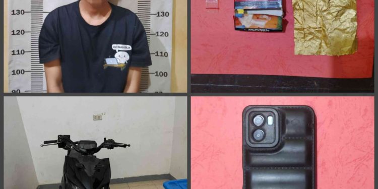 Satresnarkoba Polres Tubaba Berhasil Amankan Seorang Pelaku Penyalahgunaan Narkoba di Lambu Kibang