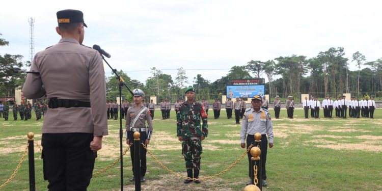 Operasi Patuh Cartenz 2025 Resmi Dimulai, Polres Keerom Fokus  Tingkatkan Kesadaran Berlalu Lintas