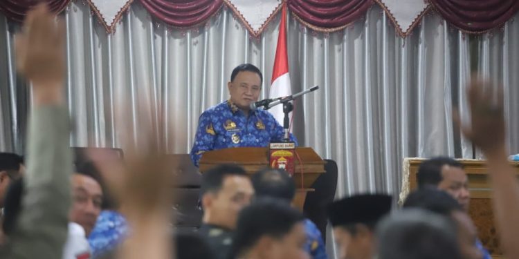 Wabup Mad Hasnurin Pimpin Rakor PAD Anggaran Tahun 2025