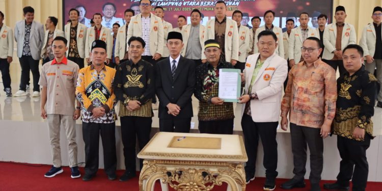 Romli S.Kom,SH,MH Hadiri Pelantikan Pimpinan Daerah Pemuda Muhammadiyah Lampung Utara Periode 2024–2028