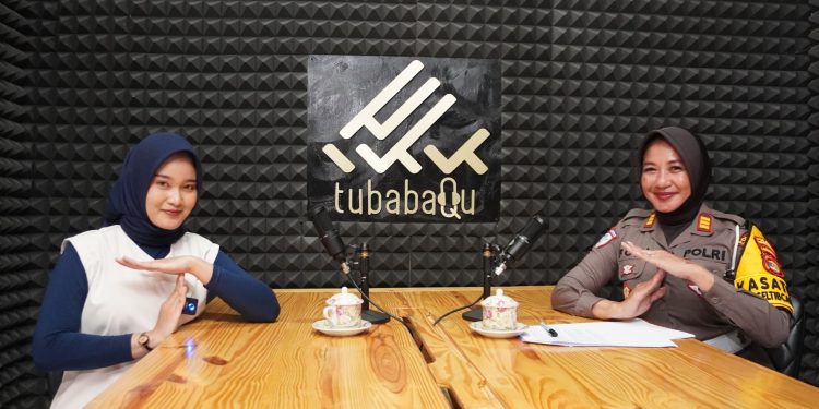 Satlantas Polres Tulang Bawang Barat Sosialisasi Tertib Berlalu Lintas Lewat Studio Radio Streaming Tubabaqu, Sukseskan Operasi Patuh Krakatau 2025