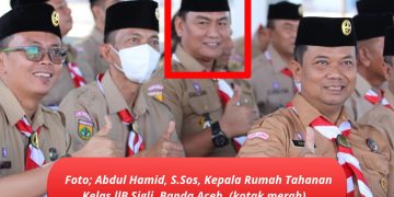 Kepala Rutan Kelas IIB Sigli Ikuti Perkemahan Satya Darma Bhakti Pemasyarakatan 2025