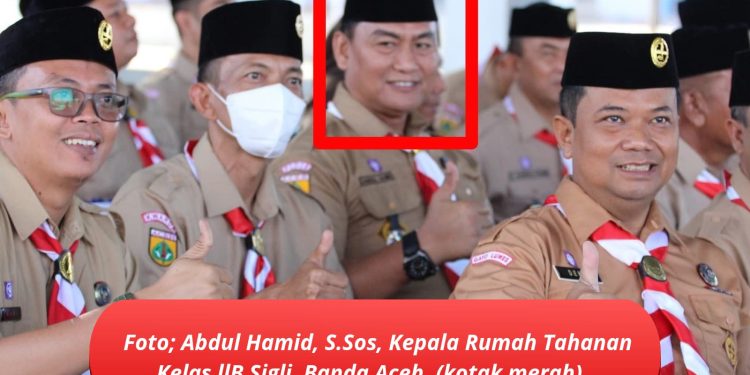 Kepala Rutan Kelas IIB Sigli Ikuti Perkemahan Satya Darma Bhakti Pemasyarakatan 2025