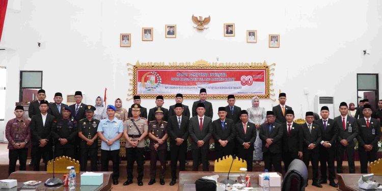 AKBP Sendi Antoni Hadiri Rapat Paripurna DPRD, Mendengarkan Pidato Kenegaraan Presiden Republik Indonesia