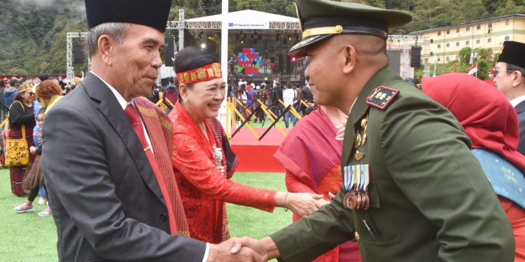 Dandim 1710/Mimika Laksanakan Upacara Peringatan HUT ke 80 Republik Indonesia di Tembagapura