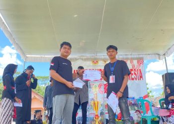 Puncak Peringatan HUT RI ke 80 Karang Taruna Negara Bumi Ilir Dusun Sri Harjo Berlangsung Meriah