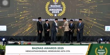 Novriwan Jaya Raih BAZNAS Award 2025 sebagai Kepala Daerah Pendukung Gerakan Zakat Indonesia