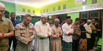 Kepolisian Resor Keerom Laksanakan Sholat Ghoib dan Doa Bersama untuk Korban Aksi Demonstrasi