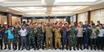 Hadiri Rapat Forkopimda, Dandim 1710/Mimika: Kita Semua Sepakat Mimika Aman dan Damai