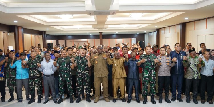 Hadiri Rapat Forkopimda, Dandim 1710/Mimika: Kita Semua Sepakat Mimika Aman dan Damai