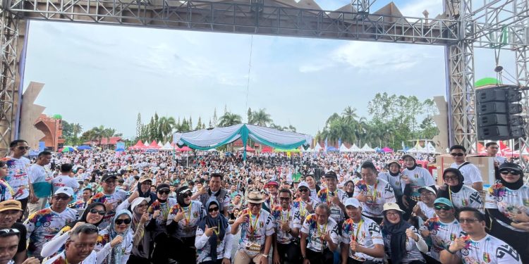 Tanggamus Color Run 2025, Icon Baru Wisata Olahraga di Lampung