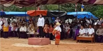 Bupati Way Kanan Buka Lomba PBB dan Pidato Bahasa Lampung Tingkat SD dan SMP
