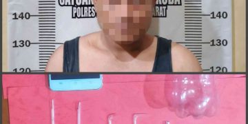 Satresnarkoba Polres Tubaba Amankan Seorang Pria Diduga Gunakan Narkoba Jenis Sabu