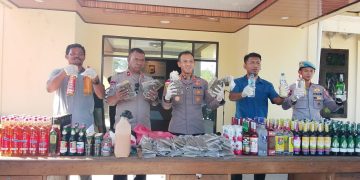 Polres Keerom Ungkap Kasus Narkotika dan Minuman keras Periode Juni-September 2025