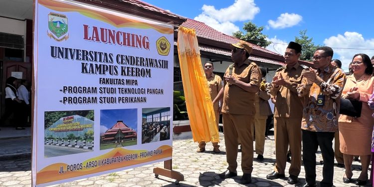 Universitas Cendrawasih Resmi Membuka Kampus di Kabupaten Keerom Khusus Fakultas Matematika dan Ilmu Pengetahuan Alam