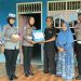 Personel Satlantas Polres Tulang Bawang Barat Melaksanakan Kegiatan Anjangsana ke Rumah Purnawirawan Polri