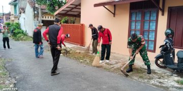 Serka Animan Pimpin Langsung Jumat Bersih