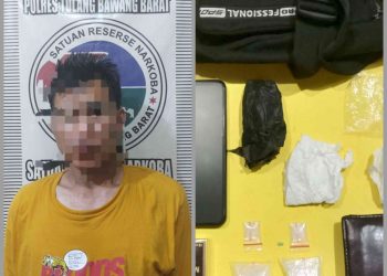 Satresnarkoba Polres Tubaba Kembali Berhasil Mengamankan Bandar Narkoba