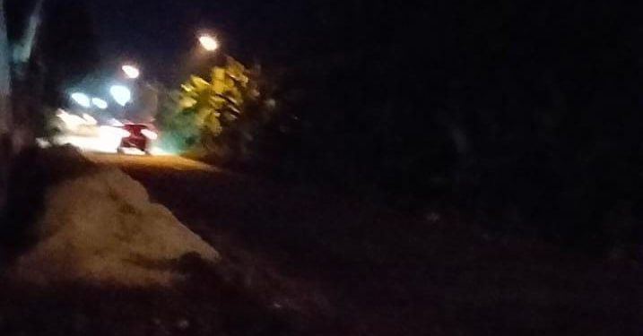 Warga Gunung Sugih Keluhkan Lampu Penerangan Jalan Mati, Dinas Pertambangan Sebut Belum Ada Anggaran