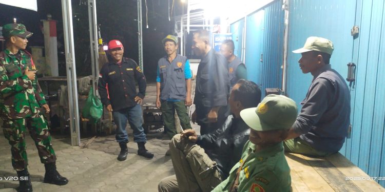 Babinsa Pacu Sinergi Siskamling, Jaga Kondusifitas Wilayah