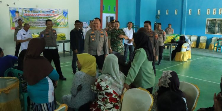 Kapolres Tubaba Ikuti Kick Off Launching Gerakan Pangan Murah (GPM) Polri Serentak