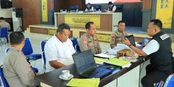 Tim Itwasda Polda Lampung, Gelar Audit Kinerja Tahap II TA 2025 di Polres Tulang Bawang Barat
