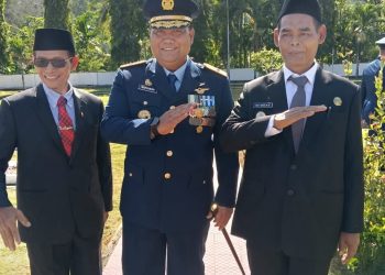 Drs H Daud MSi, Hadiri Ziarah TMP Waena Jayapura