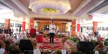 Rayakan HUT ke 34, Pemkab Lambar Gelar Tabligh Akbar, Hadirkan Ulama Kondang Hilman Fauzi