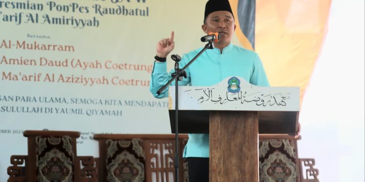 Parosil Mabsus Harap Yayasan Dayah Raudhatul Ma’arif Al Amiriyyah Jadi Pilar Utama Moderasi Beragama