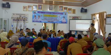 Pemdes Karang Jaya Melaksanakan Musrenbangdes