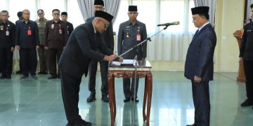 Lantik Jabatan Administrator, Pengawas dan Fungisonal, Mad Hasnurin Minta Segera Lakukan Konsolidasi Internal