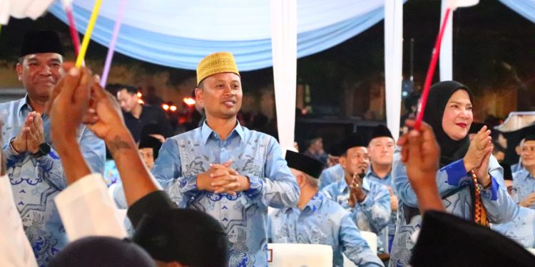 Dandim 0410/KBL Hadiri Puncak Pembukaan MTQ ke 54 , Kota Bandar Lampung