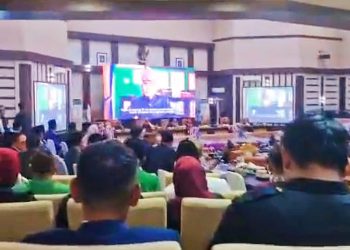 HUT ke 80 OKI, DPRD Gelar Paripurna Istimewa, Gubernur HD Apresiasi Kemajuan Daerah