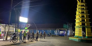 Polsek Lambu Kibang Gelar Patroli Skala Besar Gabungan TNI-Polri Jaga Kondusifitas Wilayah