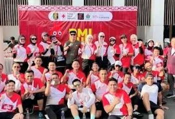 Way Kanan Ikuti RUN 4 Humanity Peringatan HUT PMI