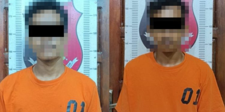 Curat di Gedung Harapan, Polsek Blambangan Umpu Amankan Diduga Dua Pelaku Curi Tandan Sawit