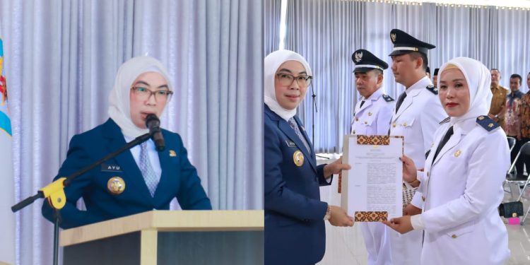 Bupati Way Kanan Lantik Kepala Kampung PAW dan Penjabat Kepala Kampung