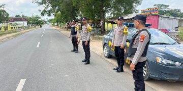Polsek Tulang Bawang Tengah Intensifkan Patroli Siang Hari, Wujudkan Lingkungan yang Aman dan Kondusif