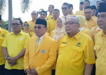 Peringati HUT ke 61, DPD Partai Golkar Lampung Gelar Upacara Ziarah Tabur Bunga ke Taman Makam Pahlawan