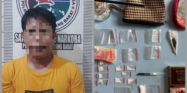 Satresnarkoba Polres Tulang Bawang Barat  Berhasil Bekuk Seorang Pelaku Penyalahgunaan Narkotika