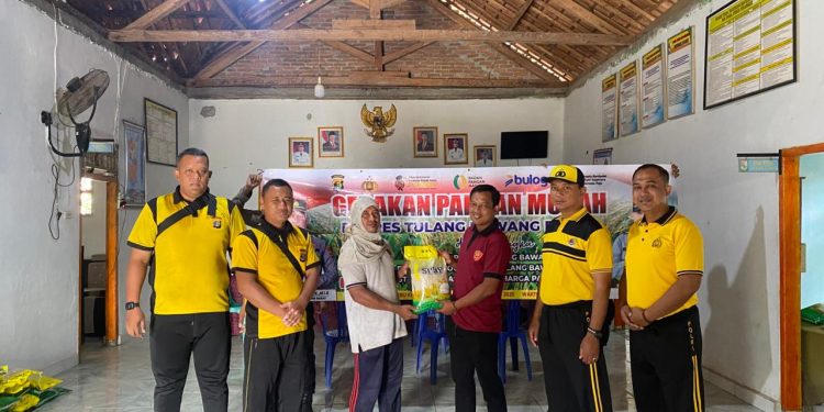 Polsek Lambu Kibang Gelar GPM di Tiyuh Sumber Rejo