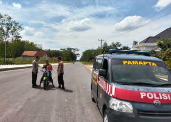Patroli Pamapta Polres Tulang Bawang Barat Cegah Guantibmas, Wujudkan Rasa Aman di Siang Hari